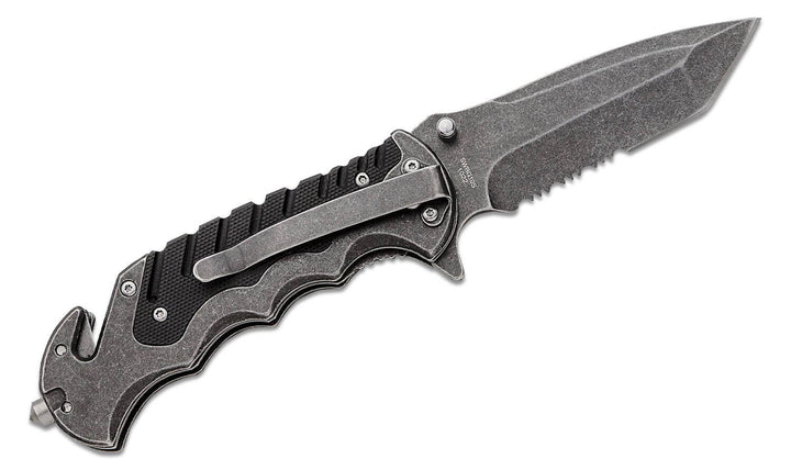 NAVAJA S&W Border Guard 10S Tanto Serrated