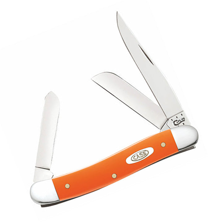NAVAJA CASE Smooth Orange Medium Stockman