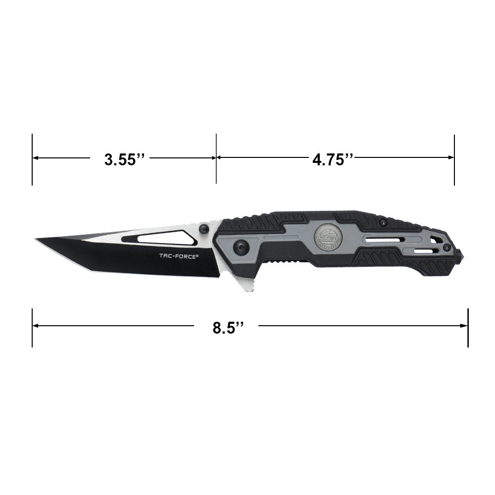 NAVAJA TAC-FORCE GLASS BREAKER 3.55" BLACK, SATIN