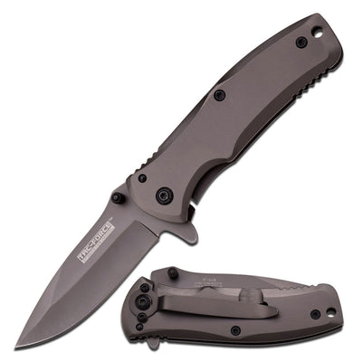 NAVAJA Tac-Force 3.5" CLOSED GRAY TITANIUM COATED BLADE