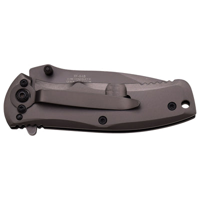 NAVAJA Tac-Force 3.5" CLOSED GRAY TITANIUM COATED BLADE
