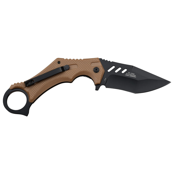 NAVAJA Tac-Force 9.25" BROWN Fine Edge