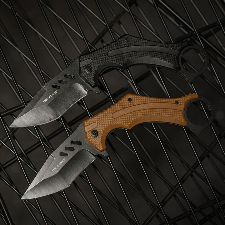 NAVAJA Tac-Force  Finger Flipper 9.25" BLACK