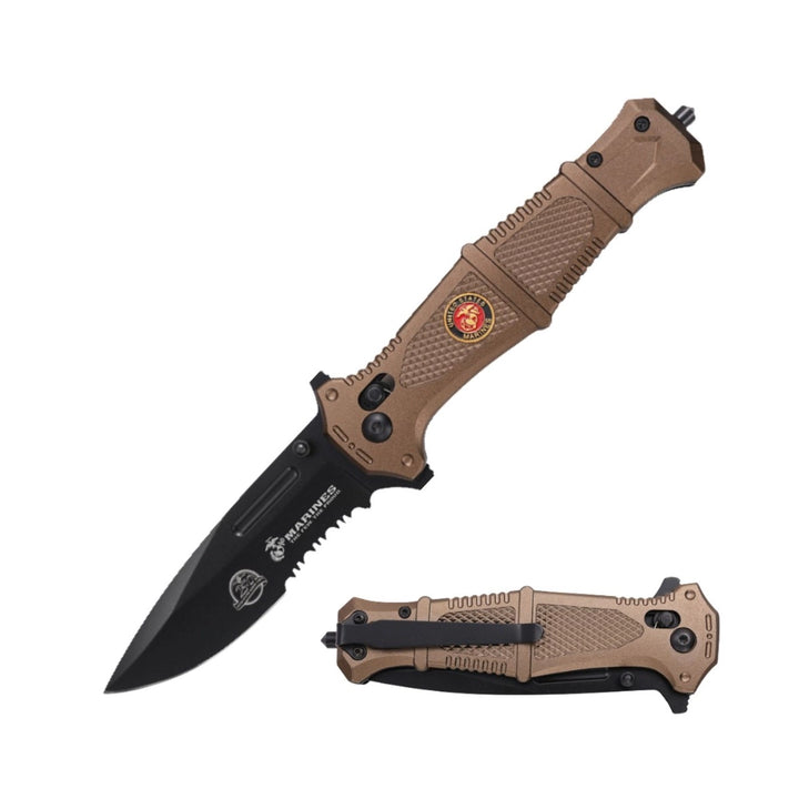 NAVAJA USMC 8.90" COYOTE, Black Oxidized