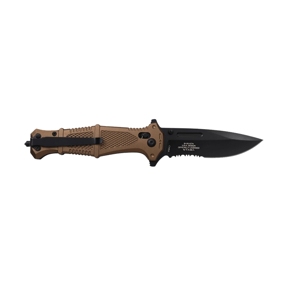 NAVAJA USMC 8.90" COYOTE, Black Oxidized
