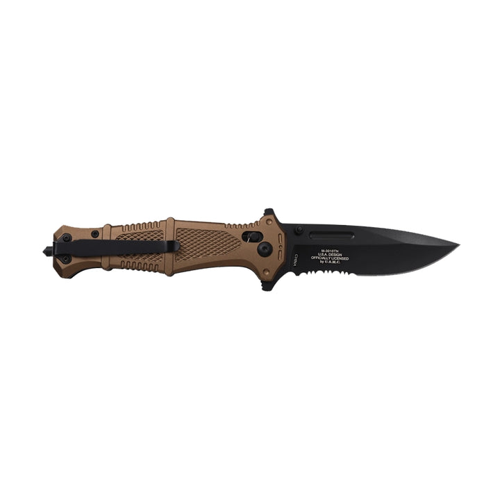 NAVAJA USMC 8.90" COYOTE, Black Oxidized