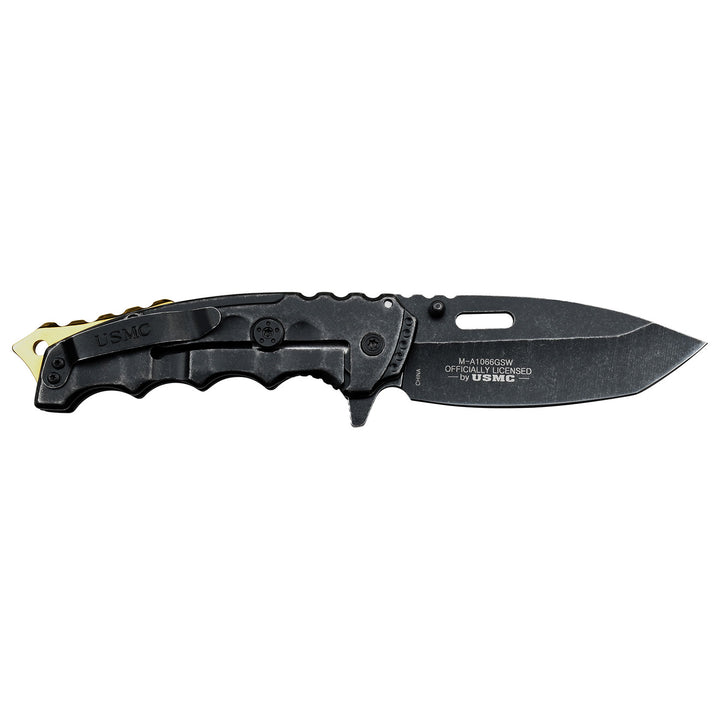 NAVAJA USMC Stonewash 8.50" BLACK Gold TiNite
