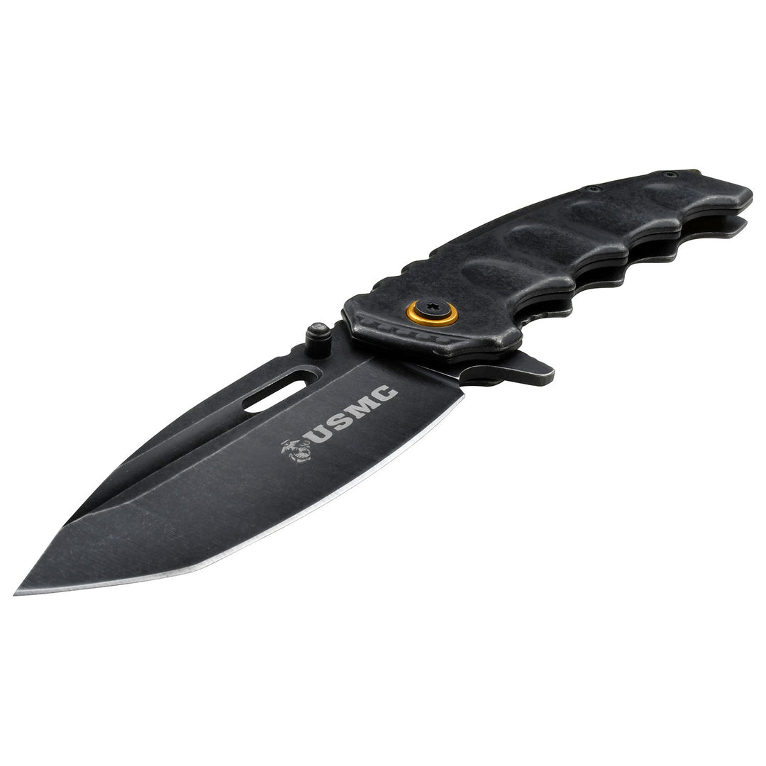 NAVAJA USMC Stonewash 8.50" BLACK Gold TiNite