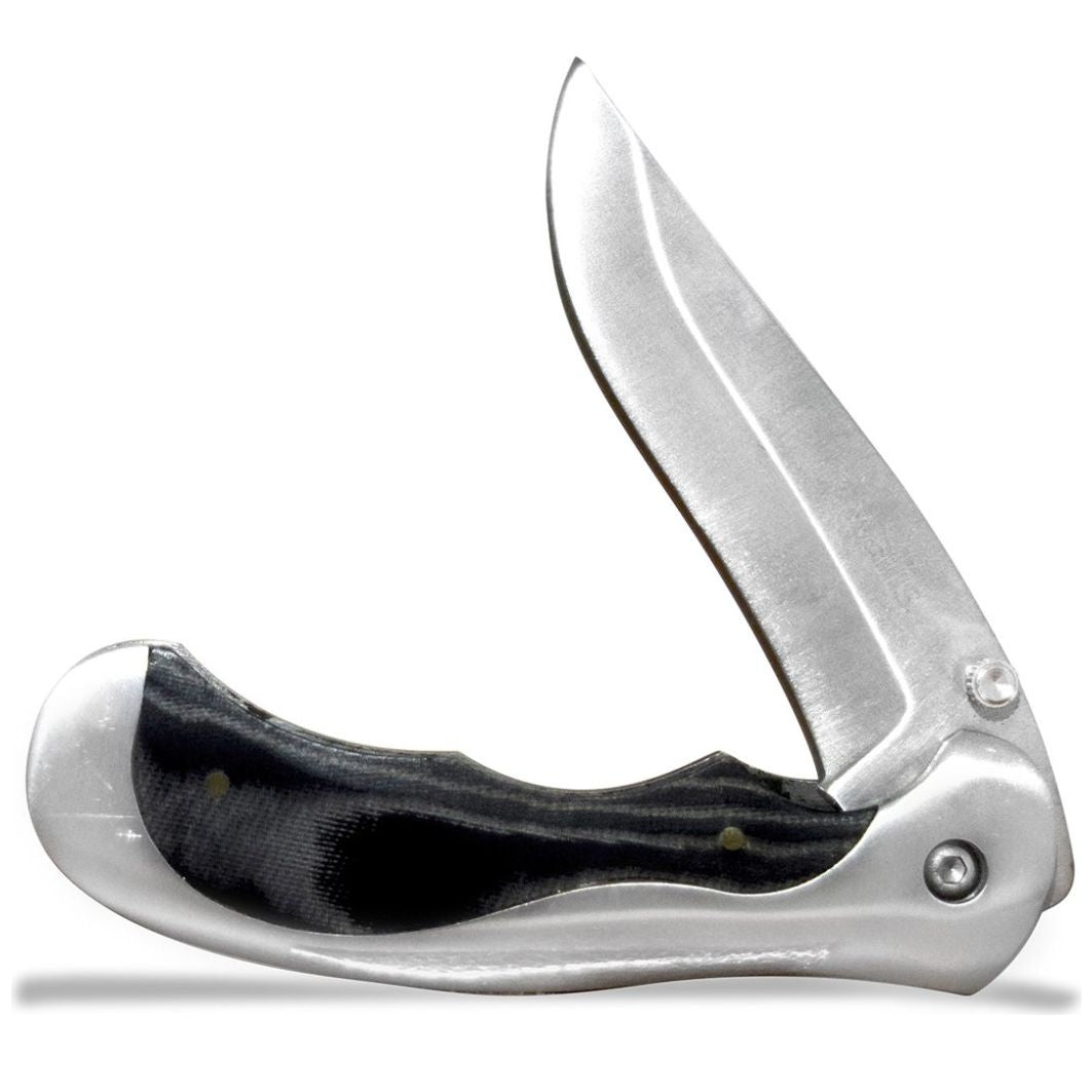 NAVAJA DE BLOQUEO, HOJA 7.5 CM, LISA, MANGO ALUMINIO