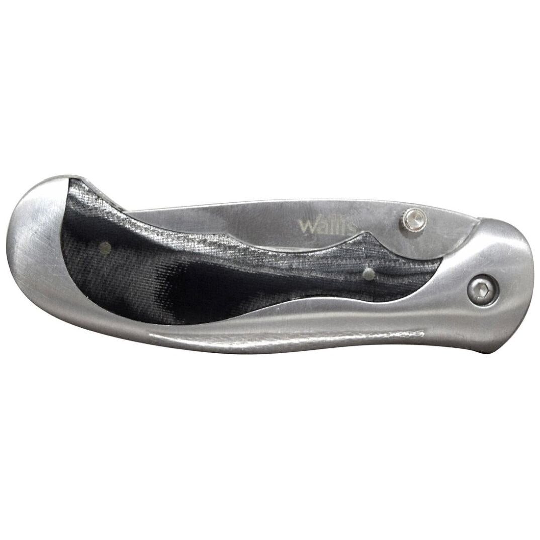NAVAJA DE BLOQUEO, HOJA 7.5 CM, LISA, MANGO ALUMINIO