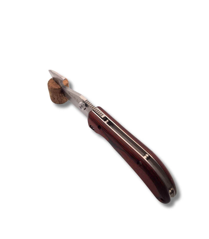NAVAJA MUELA DE MADERA PRENSADA CORAL SW-8R HOJA 75 MM