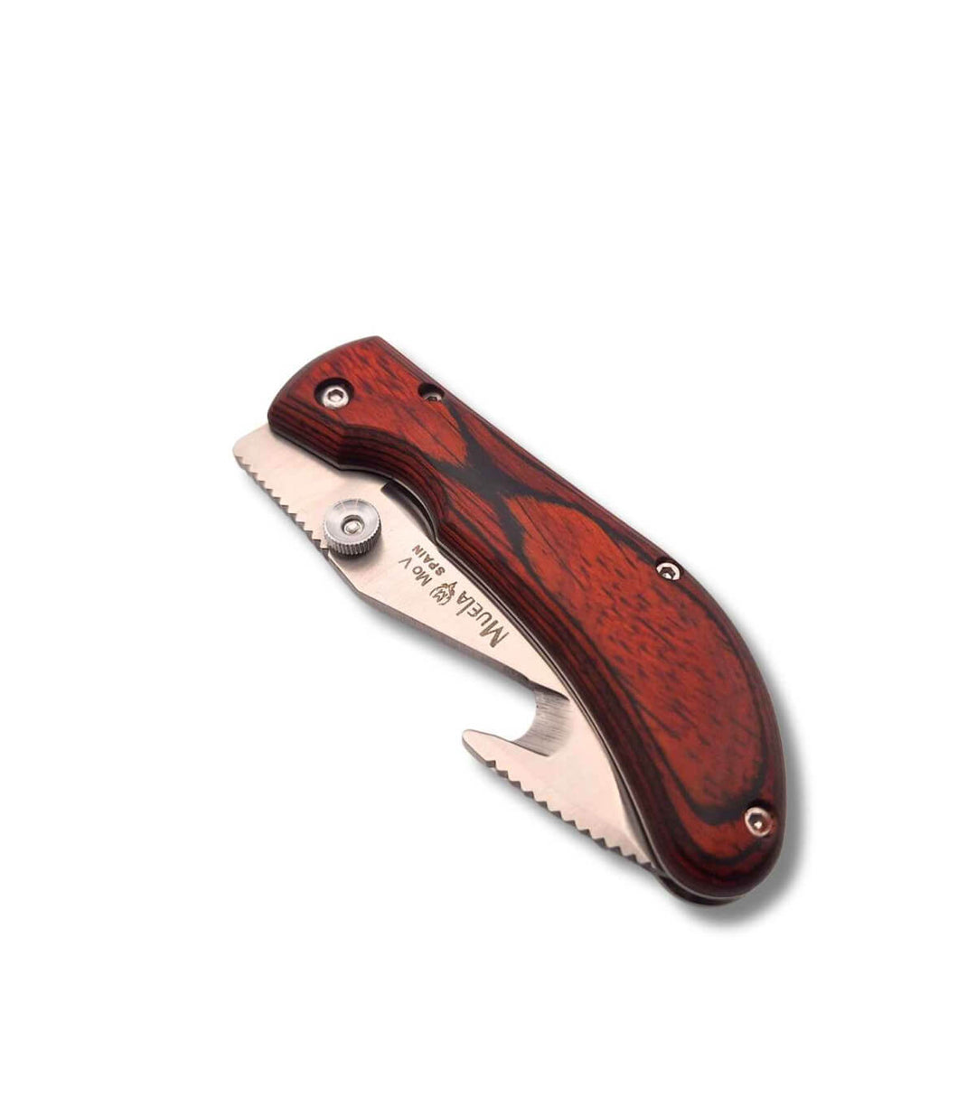 NAVAJA MUELA DE MADERA PRENSADA CORAL SW-8R HOJA 75 MM