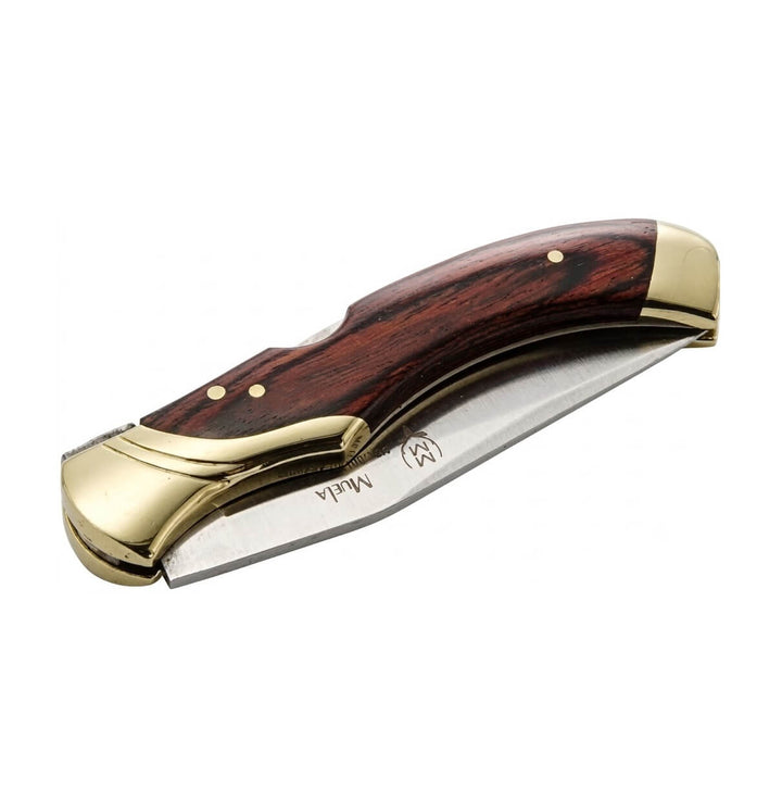 NAVAJA MUELA GL-10R CON MANGO DE MADERA PRENSADA CORAL