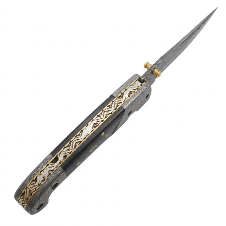 NAVAJA WILD TURKEY DAMASCO Mosaic pin 8"