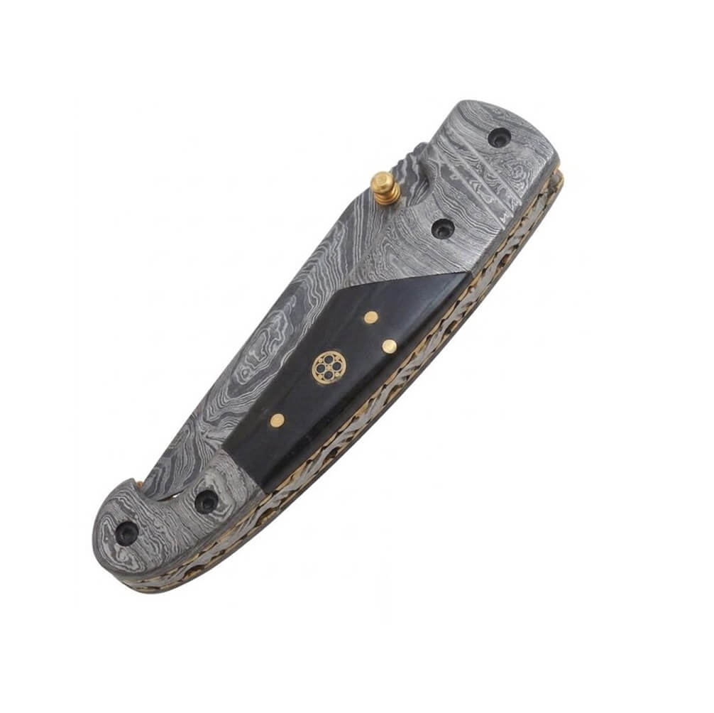 NAVAJA WILD TURKEY DAMASCO Mosaic pin 8"