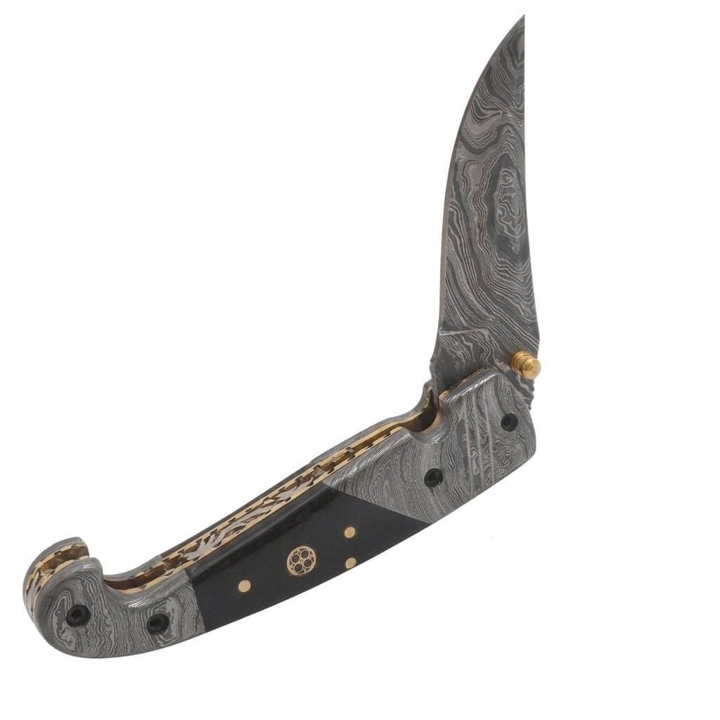 NAVAJA WILD TURKEY DAMASCO Mosaic pin 8"