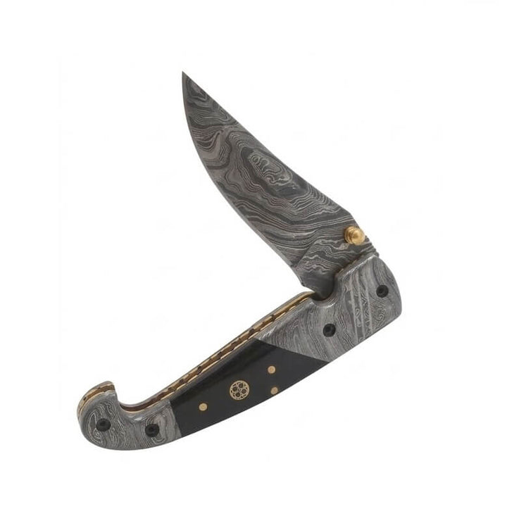 NAVAJA WILD TURKEY DAMASCO Mosaic pin 8"