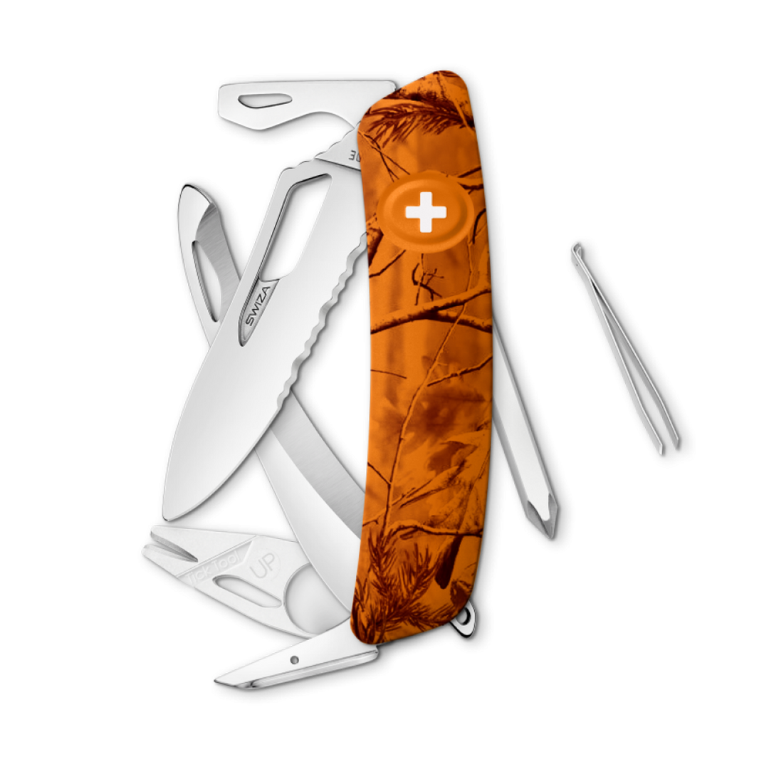 NAVAVAJA HUNTING SINGLE HAND SH06 TR-HUTT ORANGE 13 FUNCIONES VICTORINOX