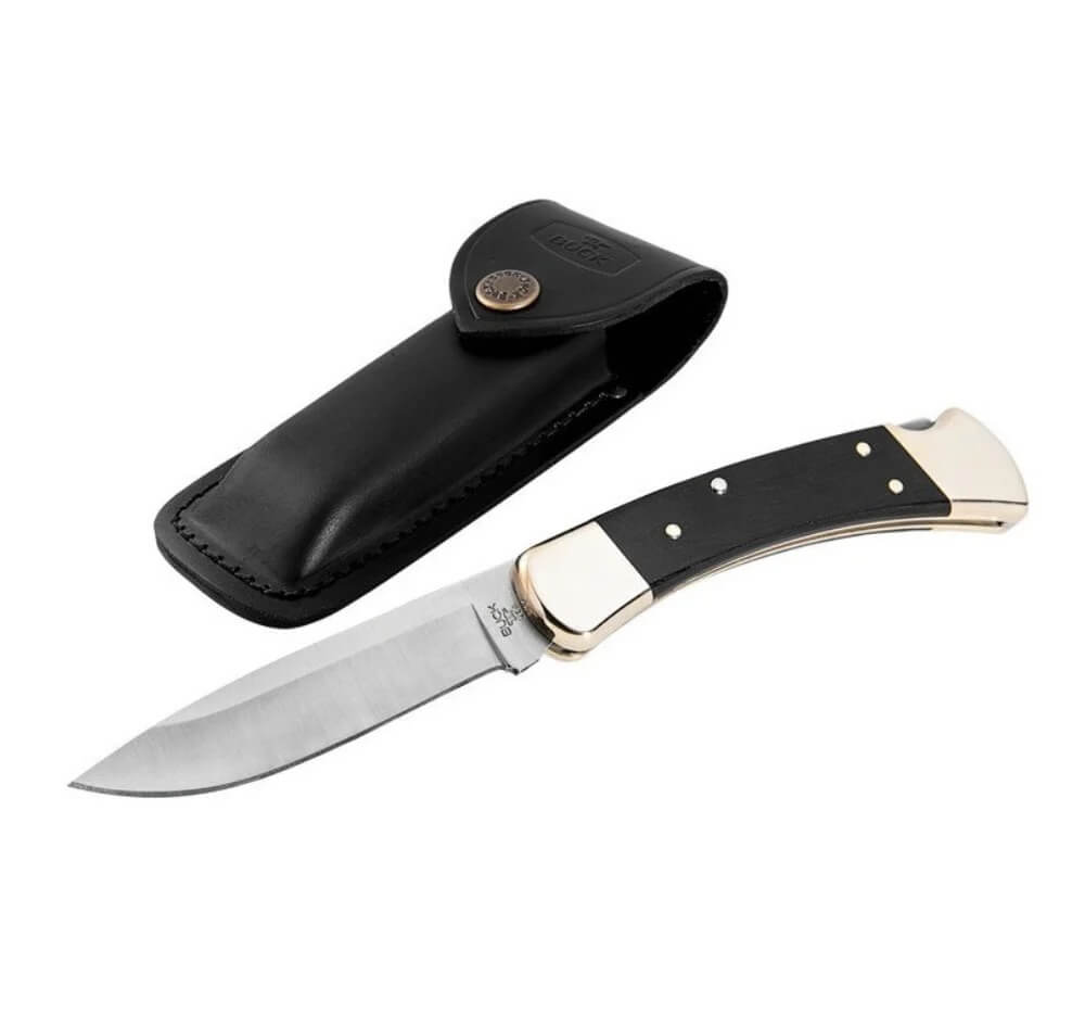 Navaja Buck Knives Folding Hunter 110 para caza y pesca