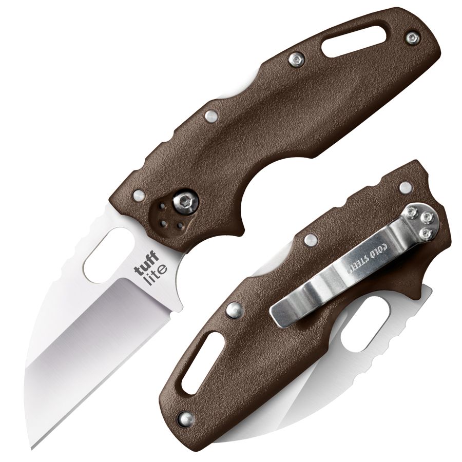 Navaja Cold Steel Tuff Lite Folder 2.5" Plain Brown Polymer