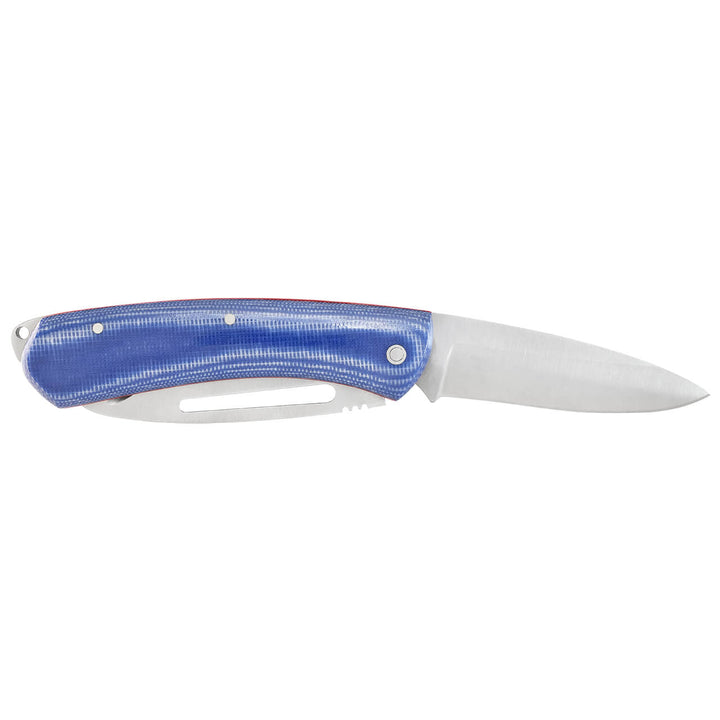 Navaja Linea Rescate Acero Inoxidable AN-58 Mango Mikarta