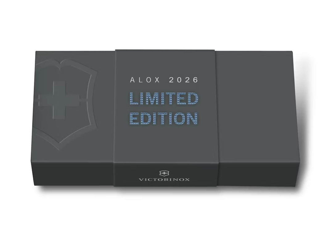 Navaja Pioneer X Alox Edicion Limitada 2026 Azul Glaciar
