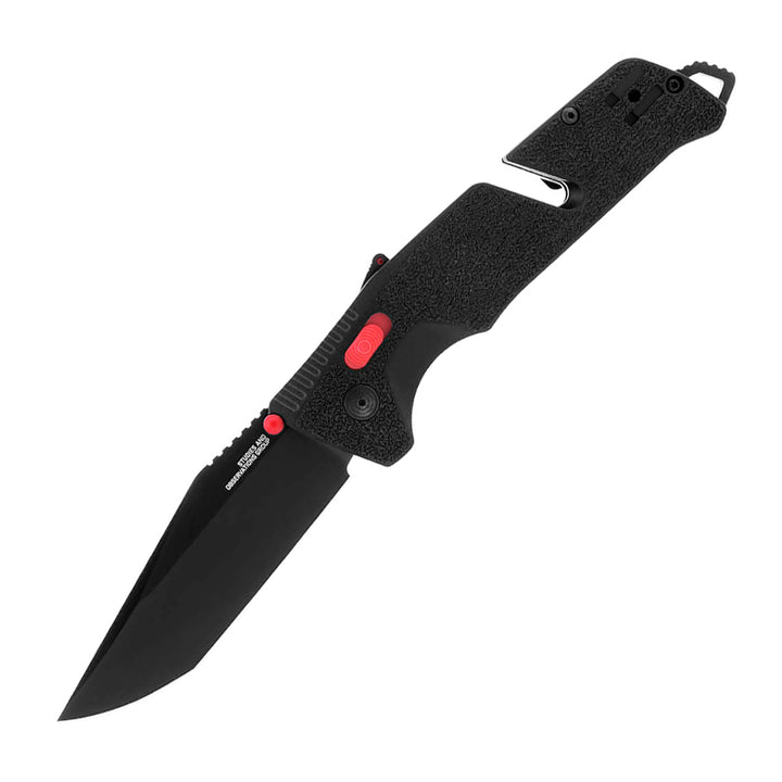 Navaja SOG Trident Mk3 Black Red Plain Blade