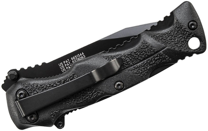 Navaja Smith & Wesson Black Ops 2 Black Blade Serrated