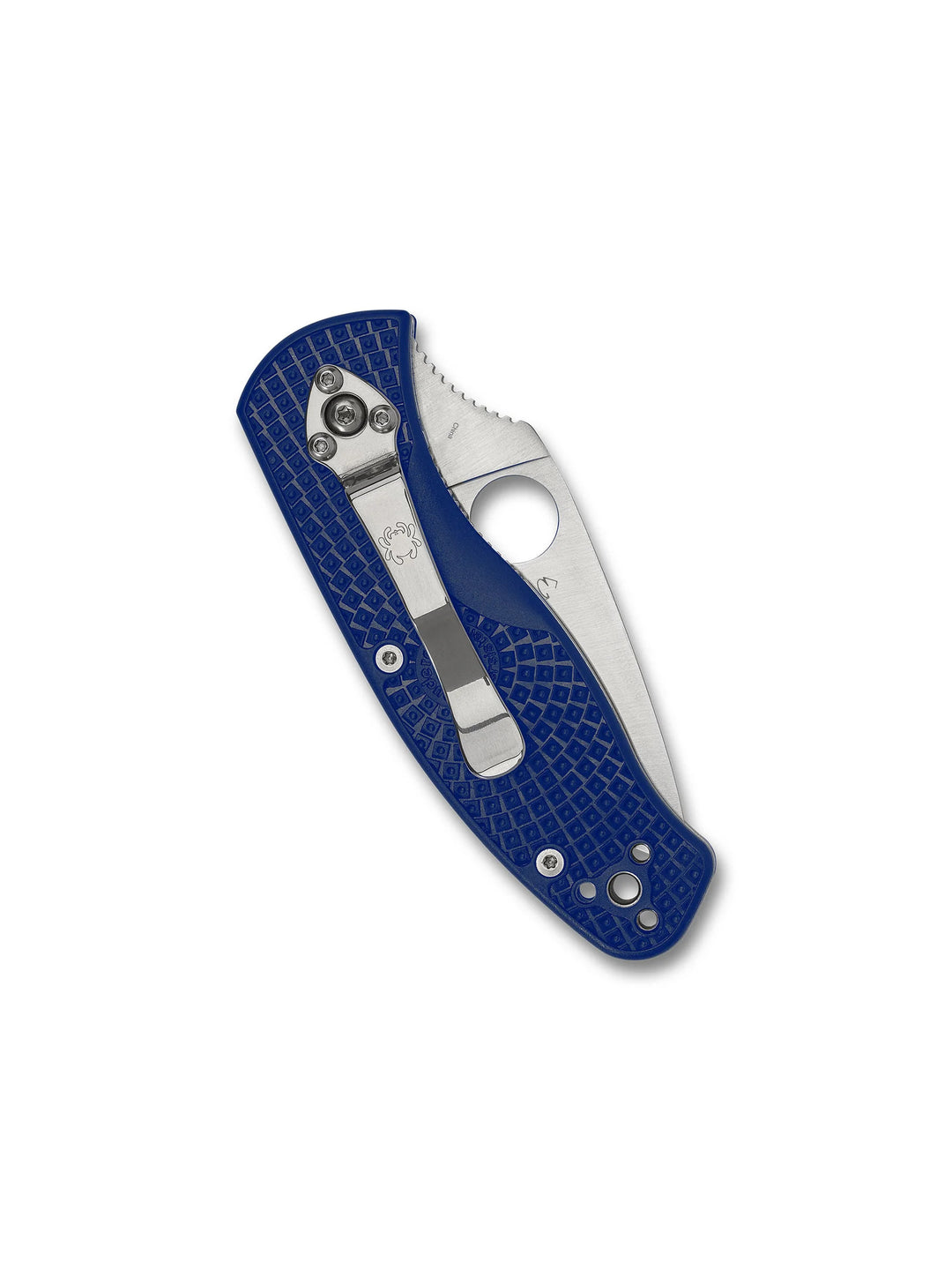 Navaja Spyderco Persistence Lightweight de Acero CPM S35VN, Filo Serrado Azul