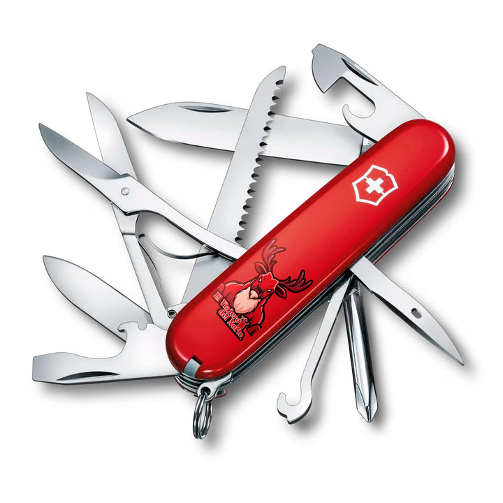 Navaja Victorinox Fieldmaster Edicion "El Viajero del Norte" CIERVO ROJO