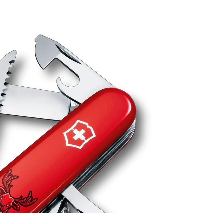 Navaja Victorinox Fieldmaster Edicion "El Viajero del Norte" CIERVO ROJO