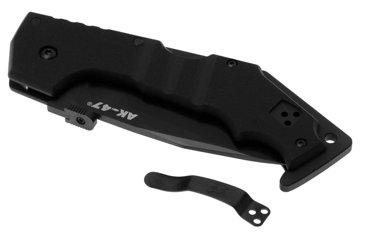 Navaja Cold Steel AK-47 3.5" Black Plain Black G-10 Handle