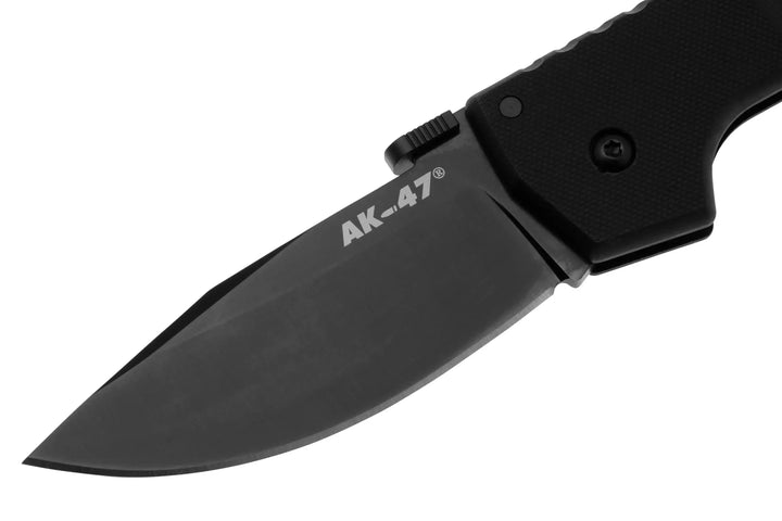 Navaja Cold Steel AK-47 3.5" Black Plain Black G-10 Handle