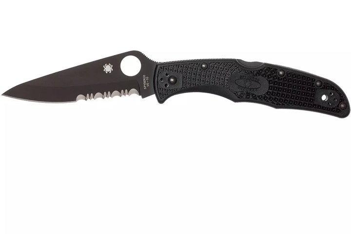 Navaja Spyderco Endura 4 Tactical Black FRN