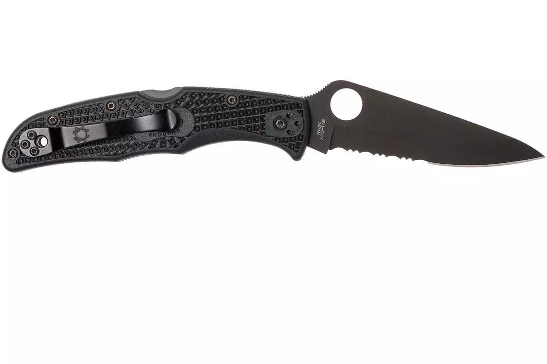 Navaja Spyderco Endura 4 Tactical Black FRN