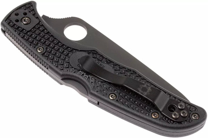 Navaja Spyderco Endura 4 Tactical Black FRN