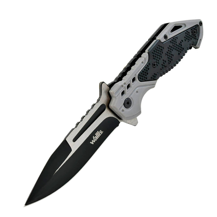 Navaja de acero inoxidable Gris negro dureza 54-56