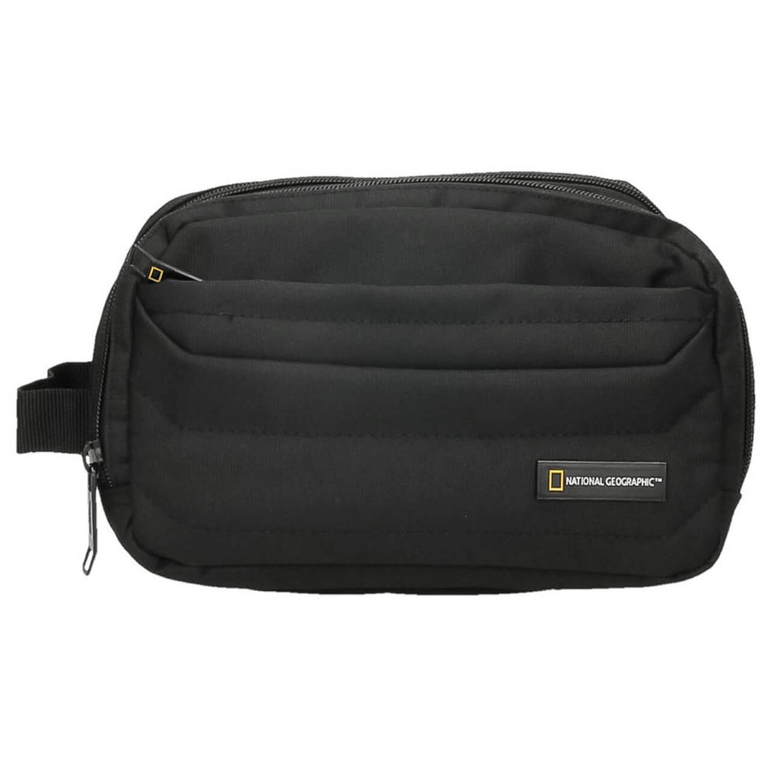 Neceser Nat Geo, PRO 5 L, resistente al agua, negro