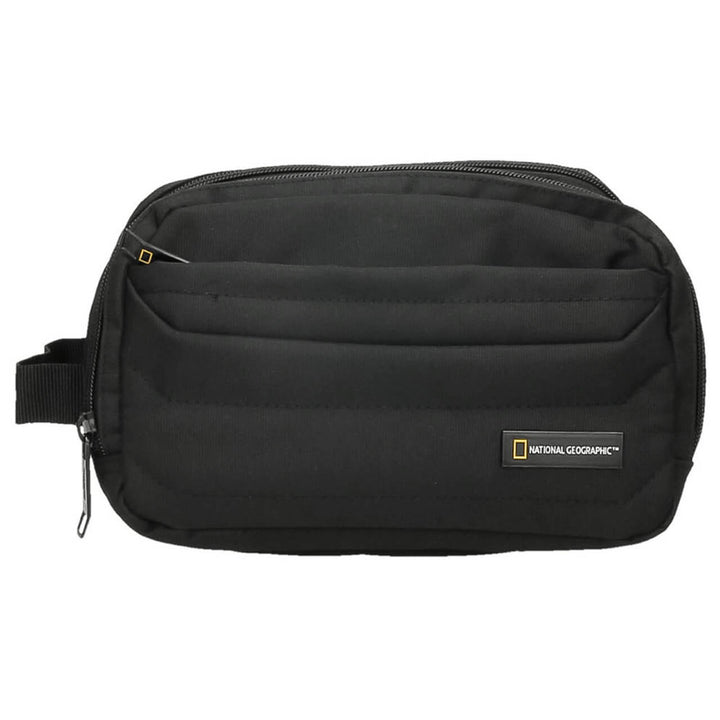 Neceser Nat Geo, PRO 5 L, resistente al agua, negro