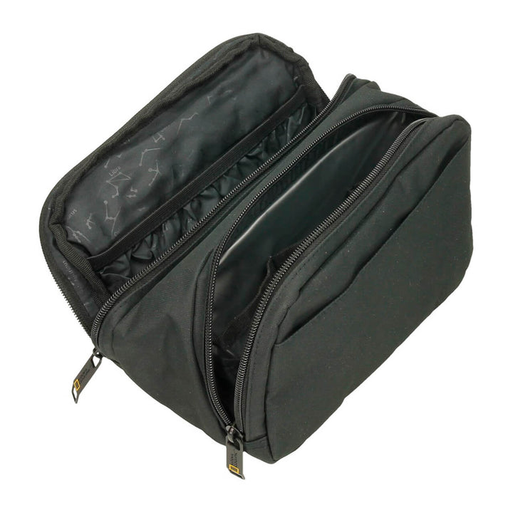 Neceser Nat Geo, PRO 5 L, resistente al agua, negro