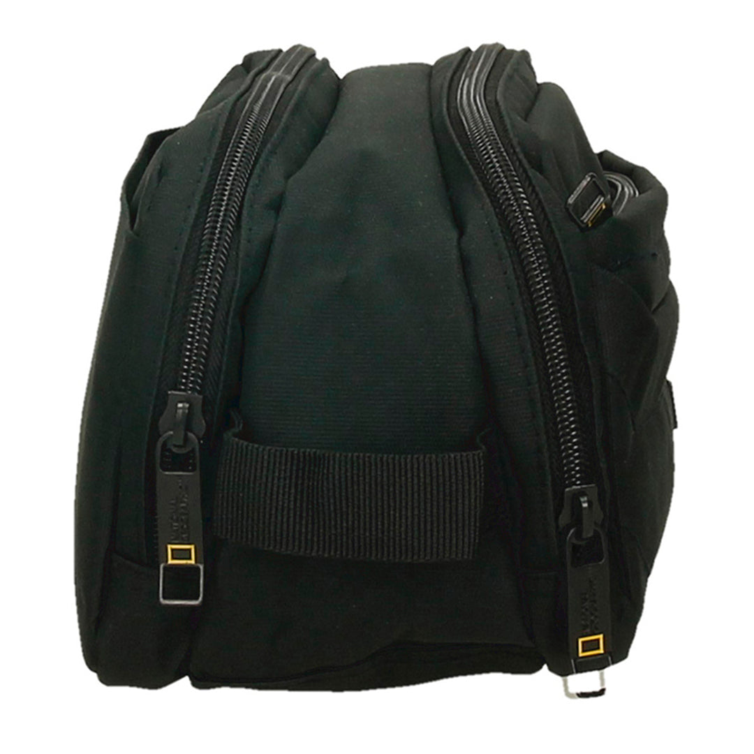 Neceser Nat Geo, PRO 5 L, resistente al agua, negro