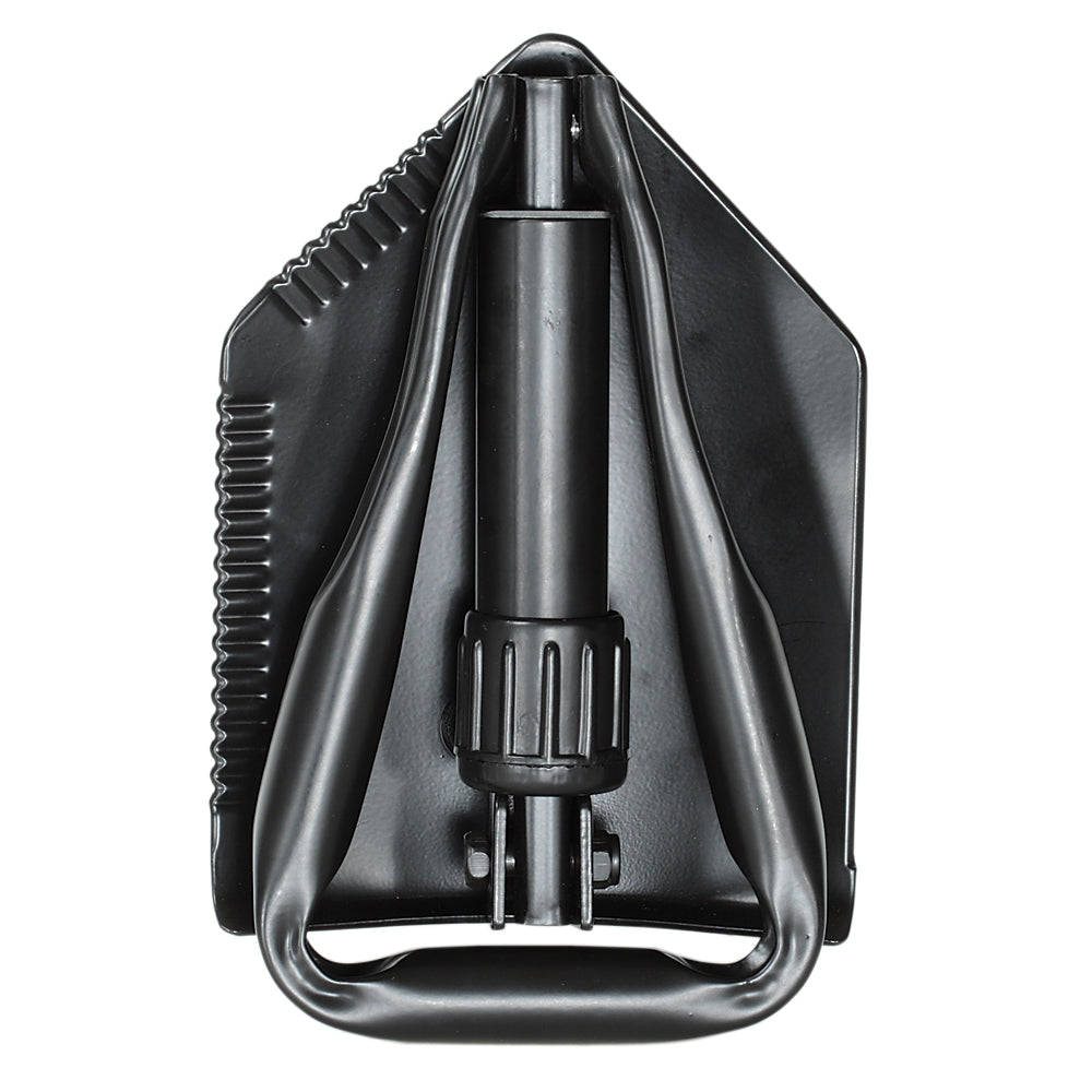 PALA PLEGABLE TRI-FOLD ESTILO U.S. ARMY ISSUE BLACK