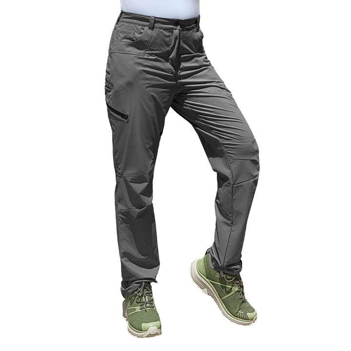 PANTALON HIKING STRETCH DAMA GRIS
