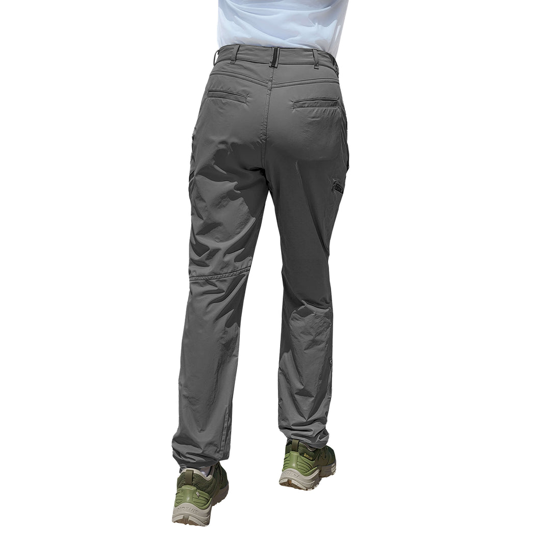 PANTALON HIKING STRETCH DAMA GRIS