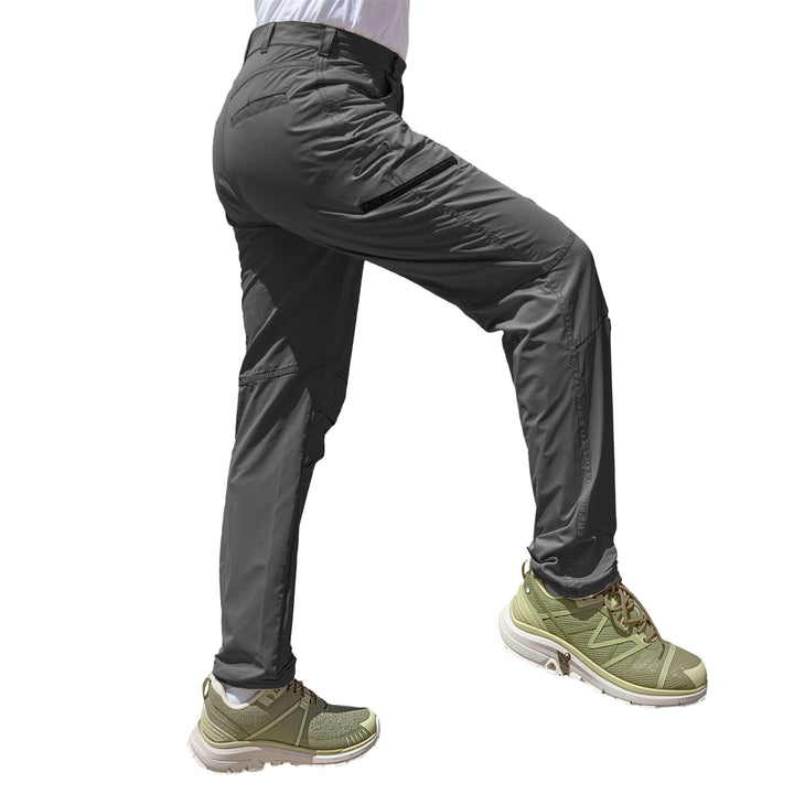 PANTALON HIKING STRETCH DAMA GRIS