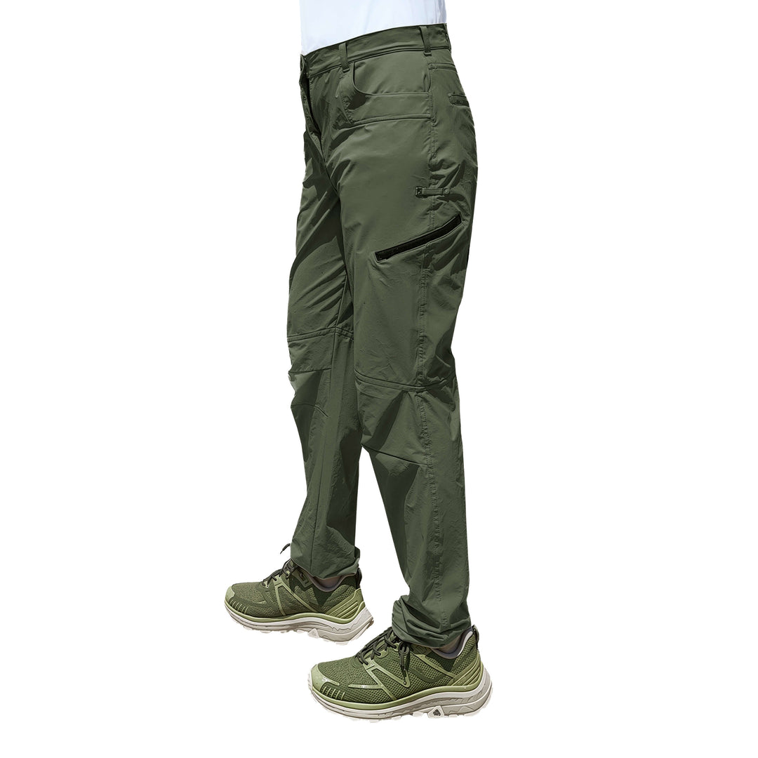 PANTALON HIKING STRETCH DAMA OLIVO
