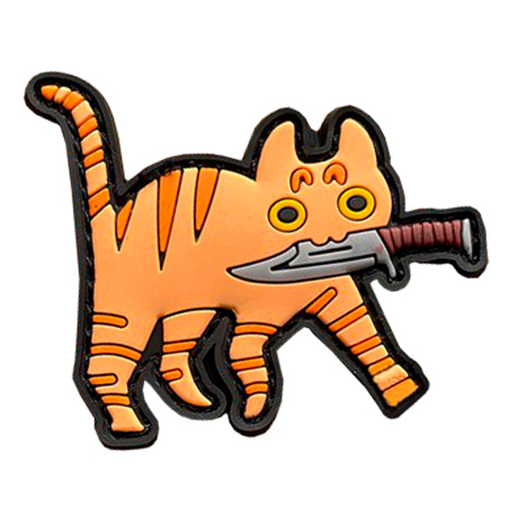 PARCHE CAT KNIFE 6.5 X 5CM