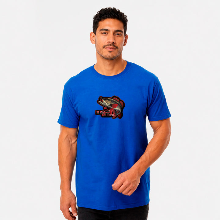 PLAYERA PESCADO AZUL REY