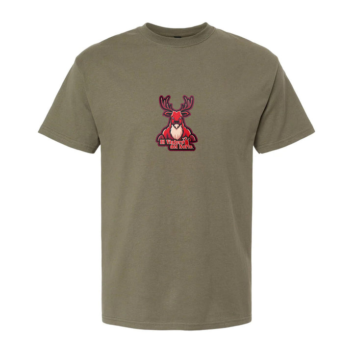 PLAYERA VENADO VERDE OLIVO