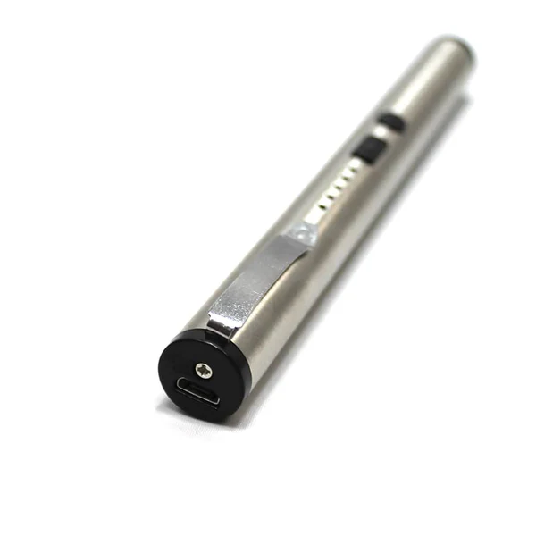 PLUMA ELECTROCUTADOR PLATEADA DE ALTA POTENCIA DE 100KV CON CARGA USB